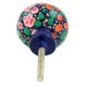 Multicolor Floral Hand Painted Kashmiri Indian Cabinet Knobs